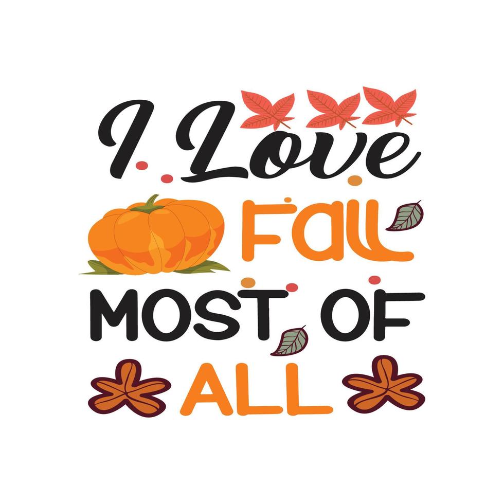 Autumn Fall T shirt design vector