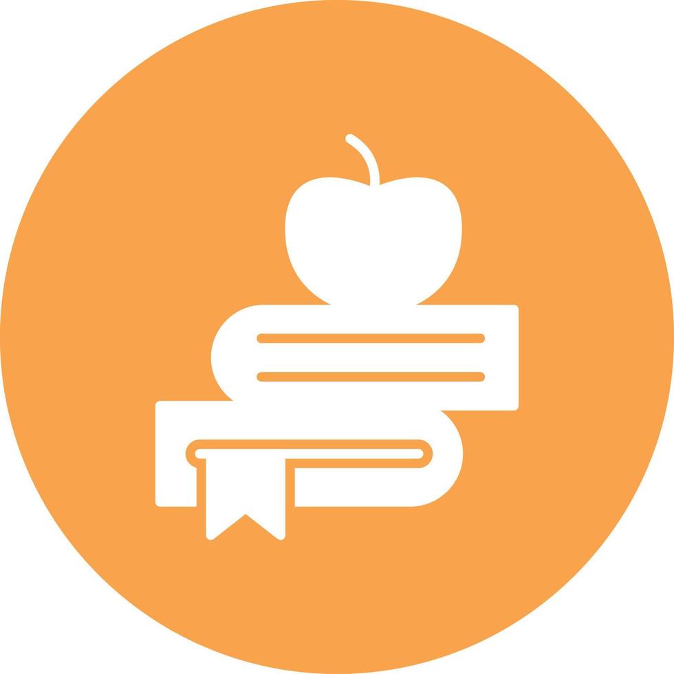 Knowledge Glyph Circle Multicolor vector