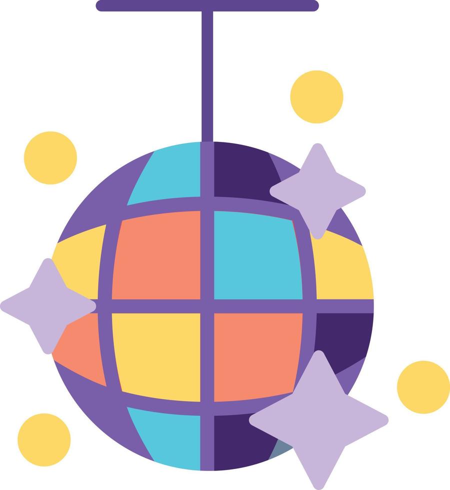 Party Flat Icon vector