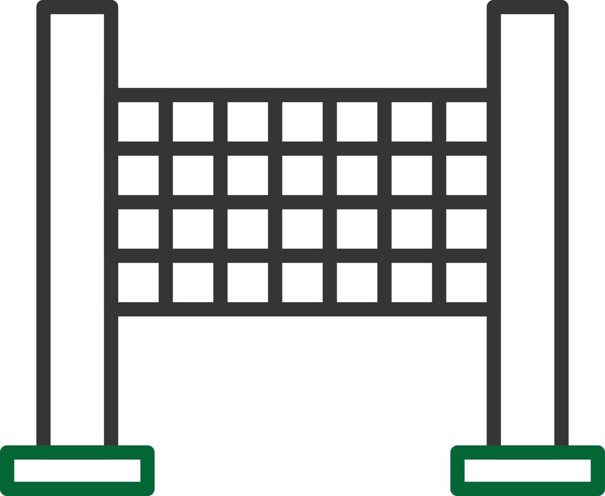 Finish Line Two Color vector