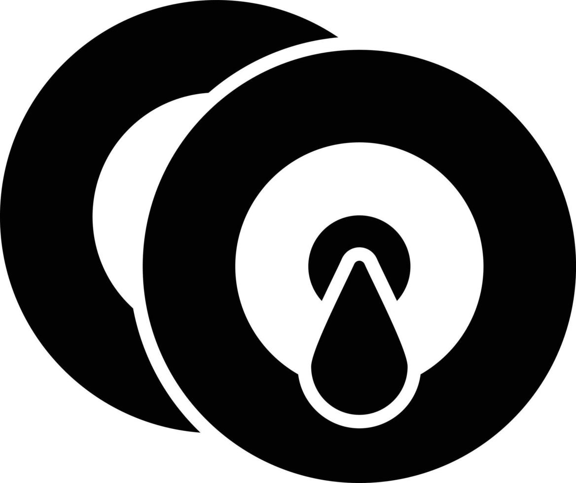 Cymbals Glyph Icon vector