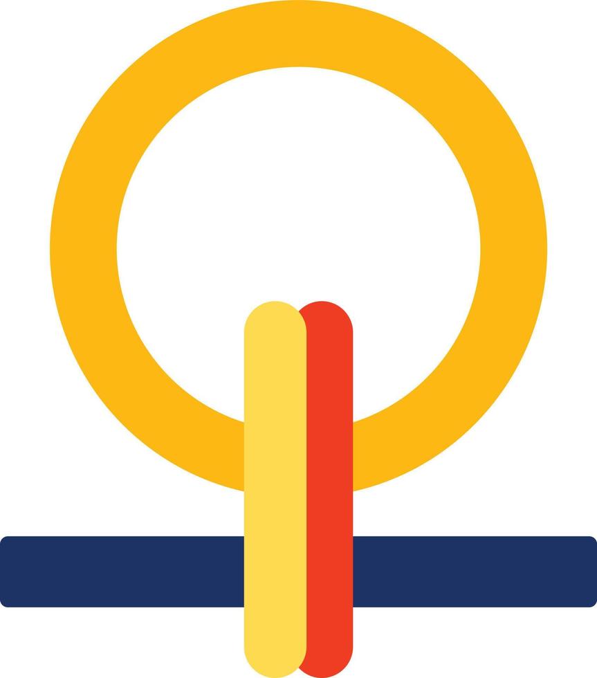 Shen Ring Flat Icon vector