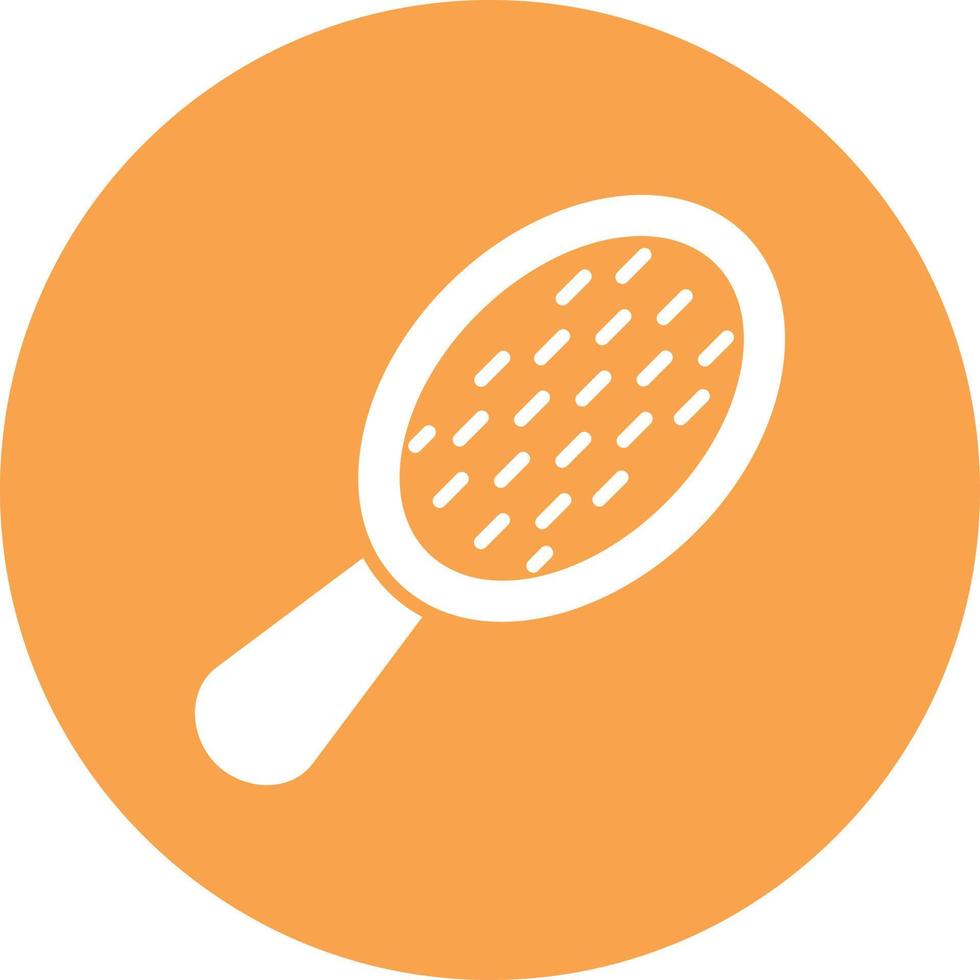 Hair Brush Glyph Circle Multicolor vector