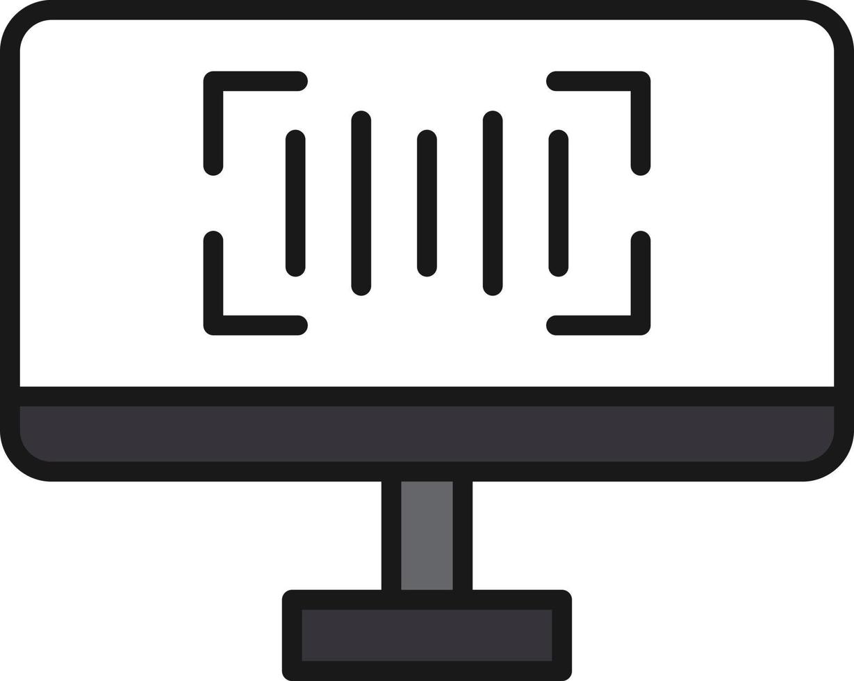 Scanner Line Filled vector