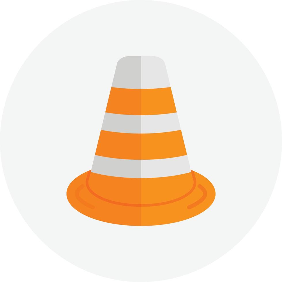 Traffic Cone Geno Icon vector