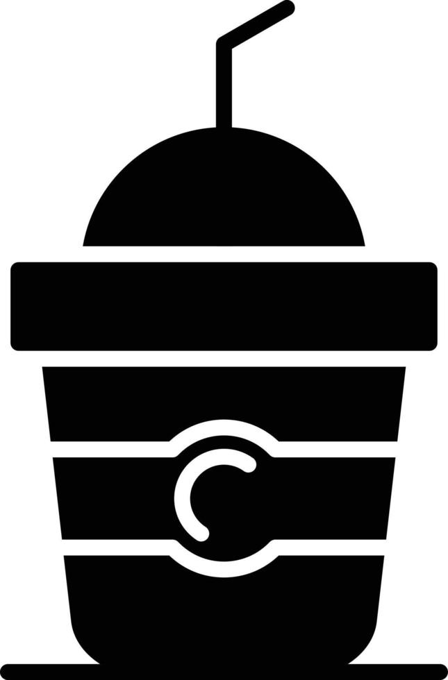 Juice Glyph Icon vector