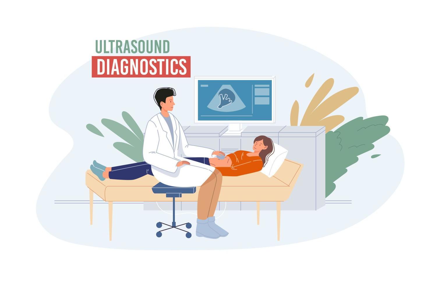Flat cartoon doctor character vector illustration concept
