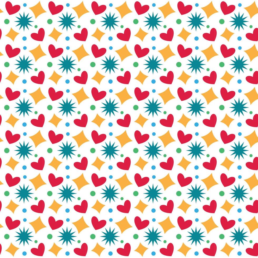 Seamless pattern design vector