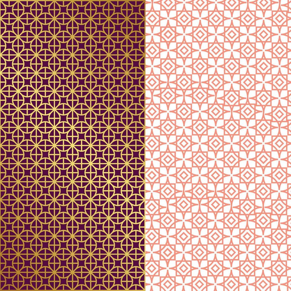 minimalist geometric seamless pattern vector