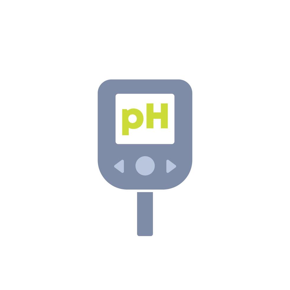 ph meter for soil icon vector