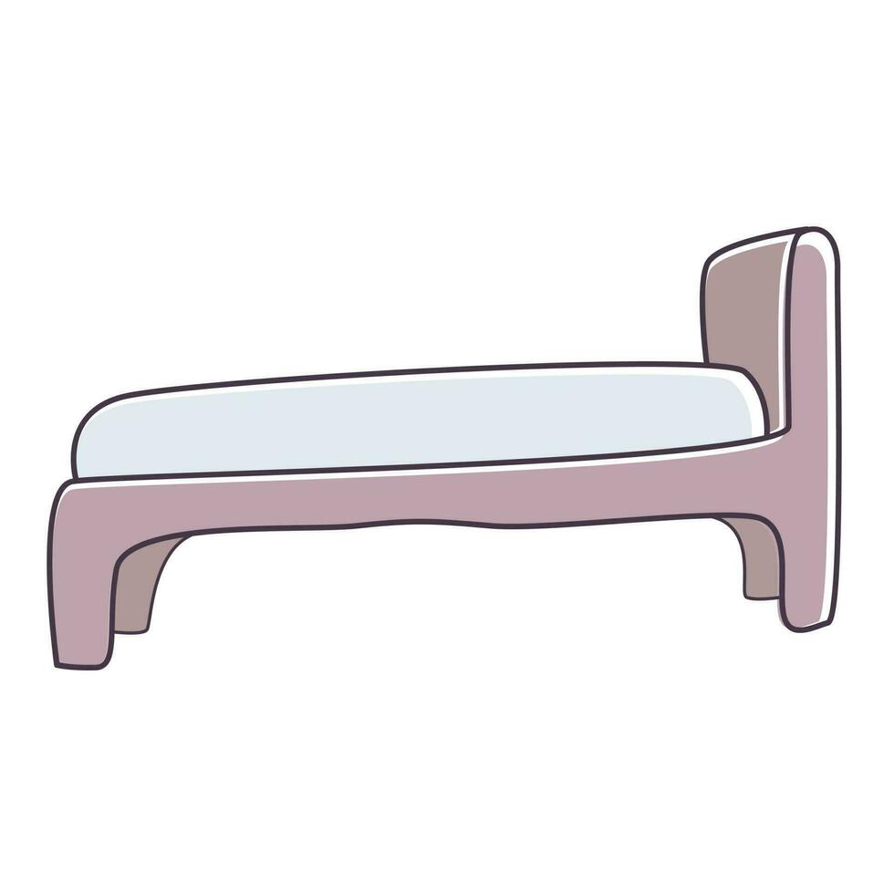 Bed vector illustration