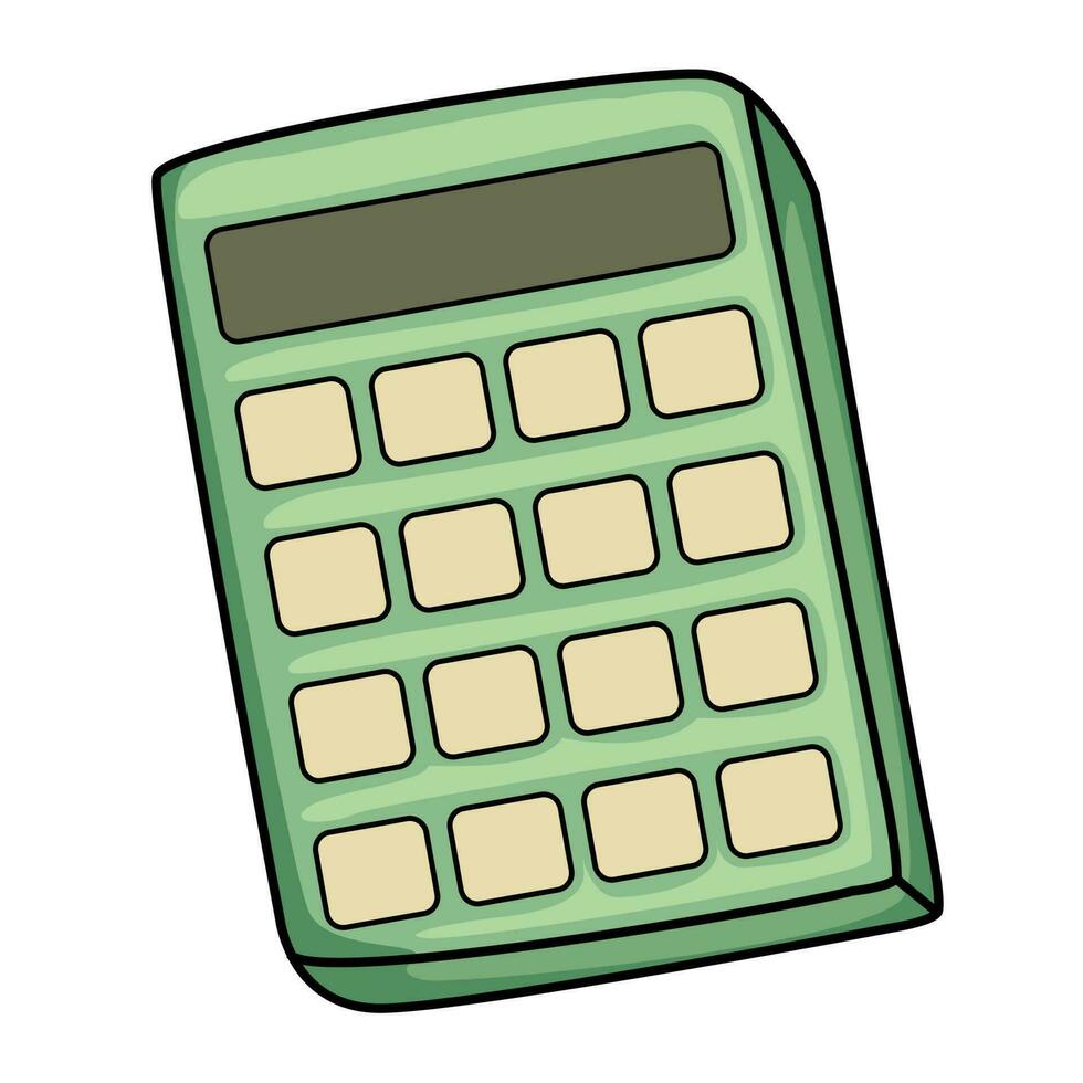 Calculator vector illustration