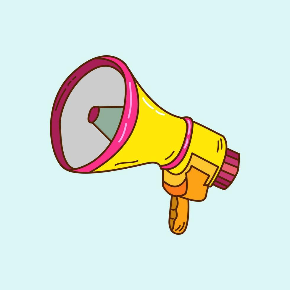 Vector doodle loudspeaker