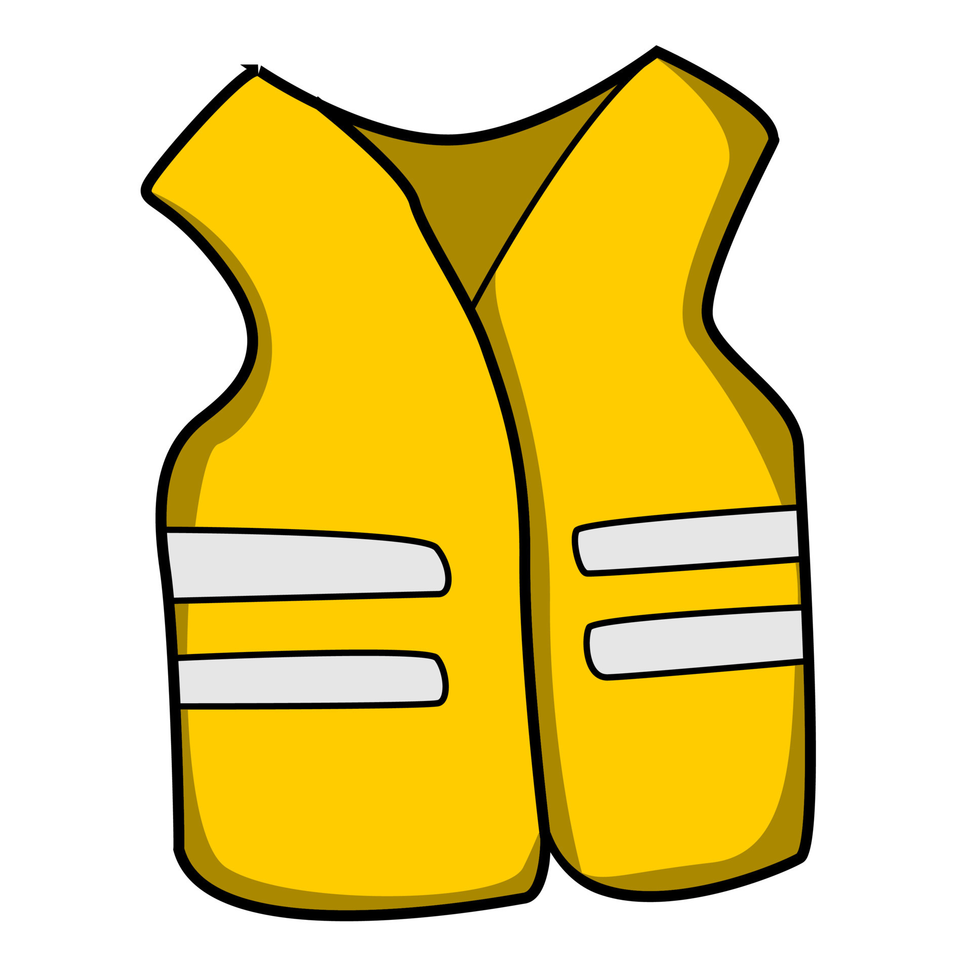 Life jacket vector illustration 9651929 Vector Art at Vecteezy