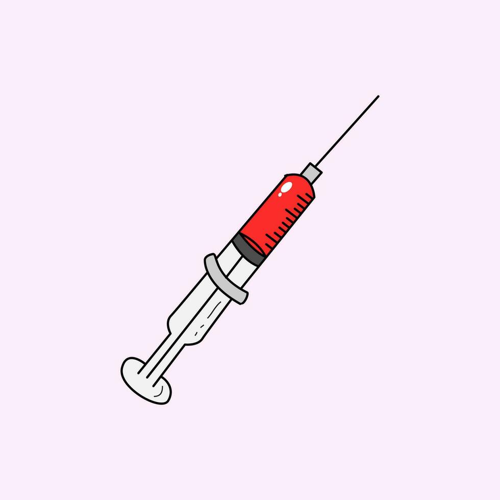 Syringe vector illustration