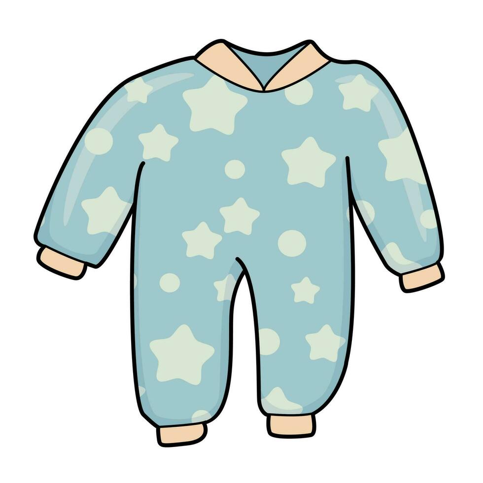 Baby clothes vector illustration