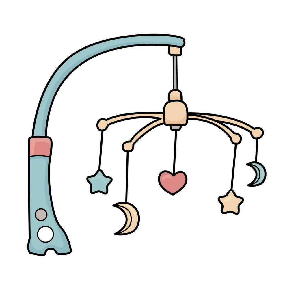 Baby toy vector illustration