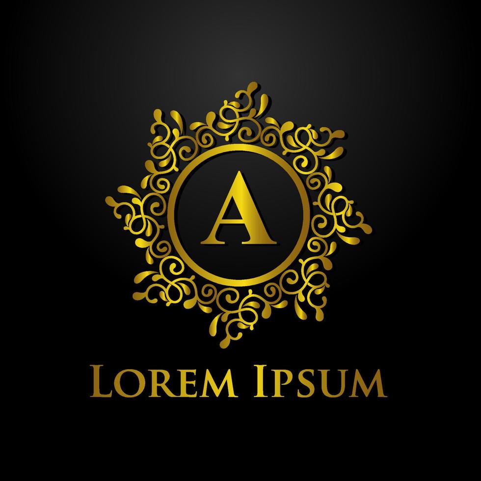 Luxury logo. Modern luxury logo. Luxury logo vector illustration. Logo template.