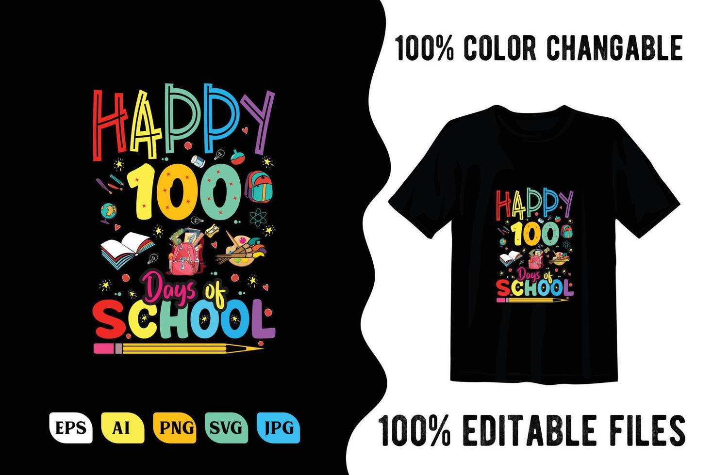 Back to school t shirt design vector