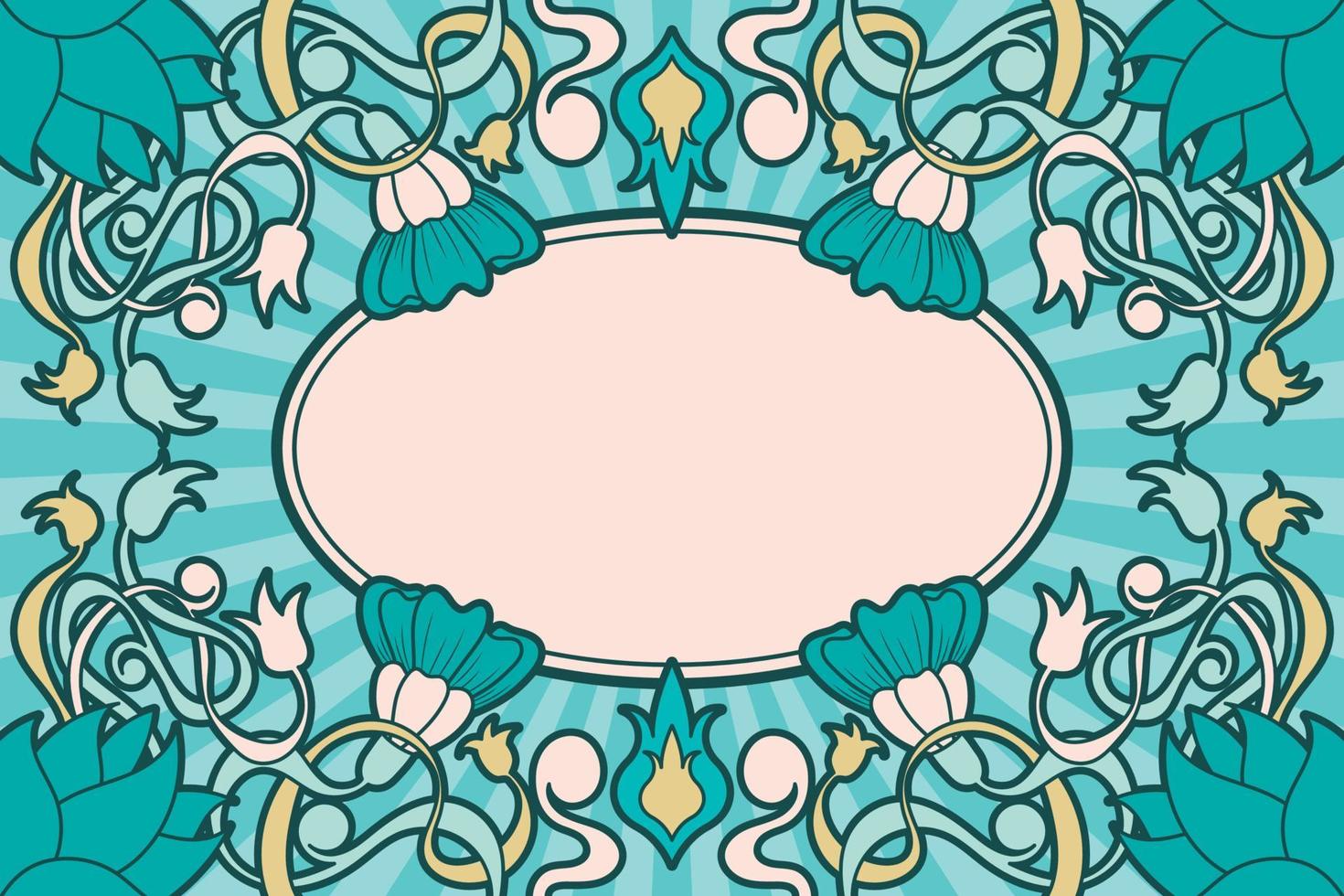 Art Nouveau Background vector