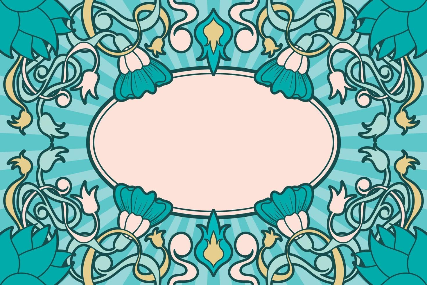 Art Nouveau Background vector