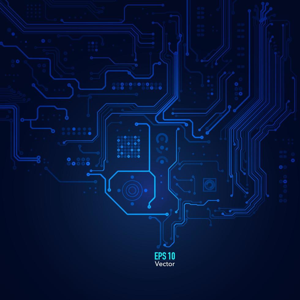 electronic pattern background vector