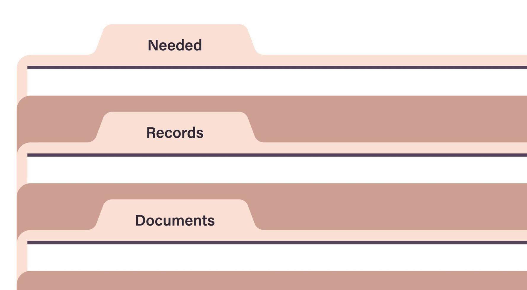 análisis de recursos humanos y documentos de datos de personas carpetas de cartón con ilustración de vector plano de beneficios para empleados.