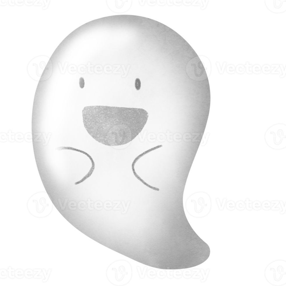 acuarela lindo halloween clipart png