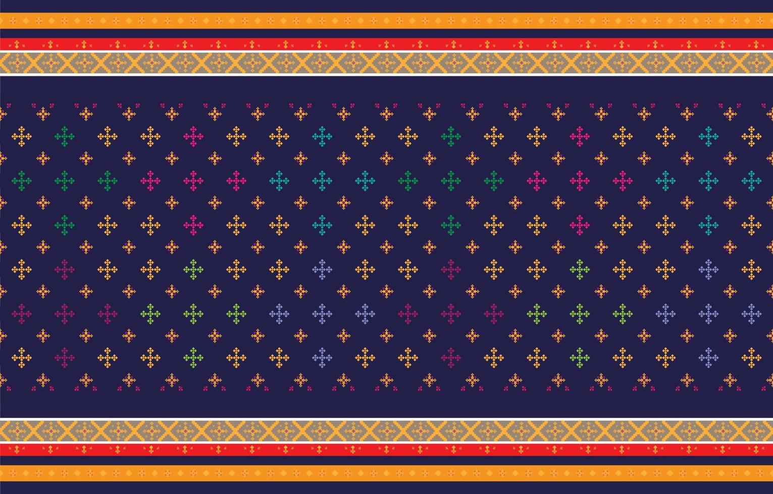 patrones geométricos y tribales abstractos, diseño de uso, patrones de telas locales y diseño inspirado en tribus indígenas. ilustración vectorial geométrica vector