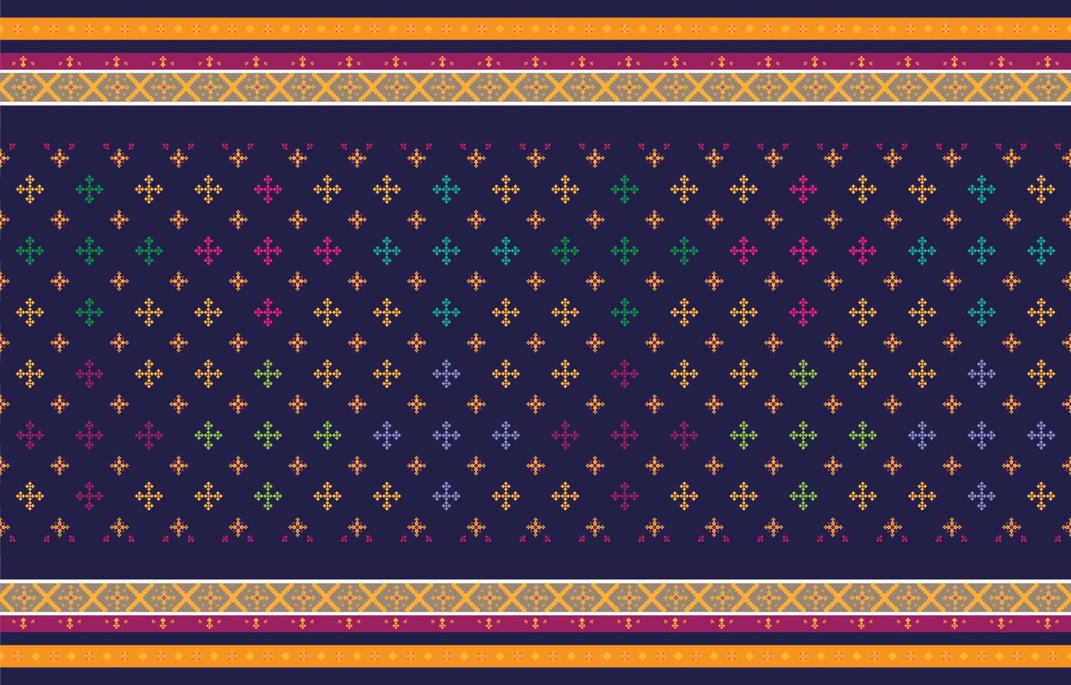 Abstract geometric and tribal patterns, usage design local fabric patterns, and Design inspired by indigenous tribes. geometric Vector illustration