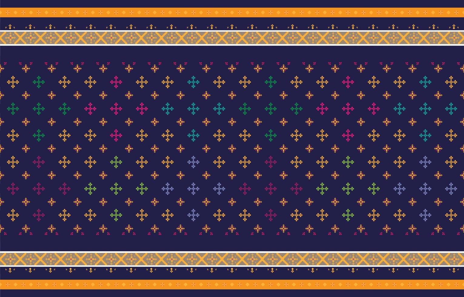 Abstract geometric and tribal patterns, usage design local fabric patterns, and Design inspired by indigenous tribes. geometric Vector illustration