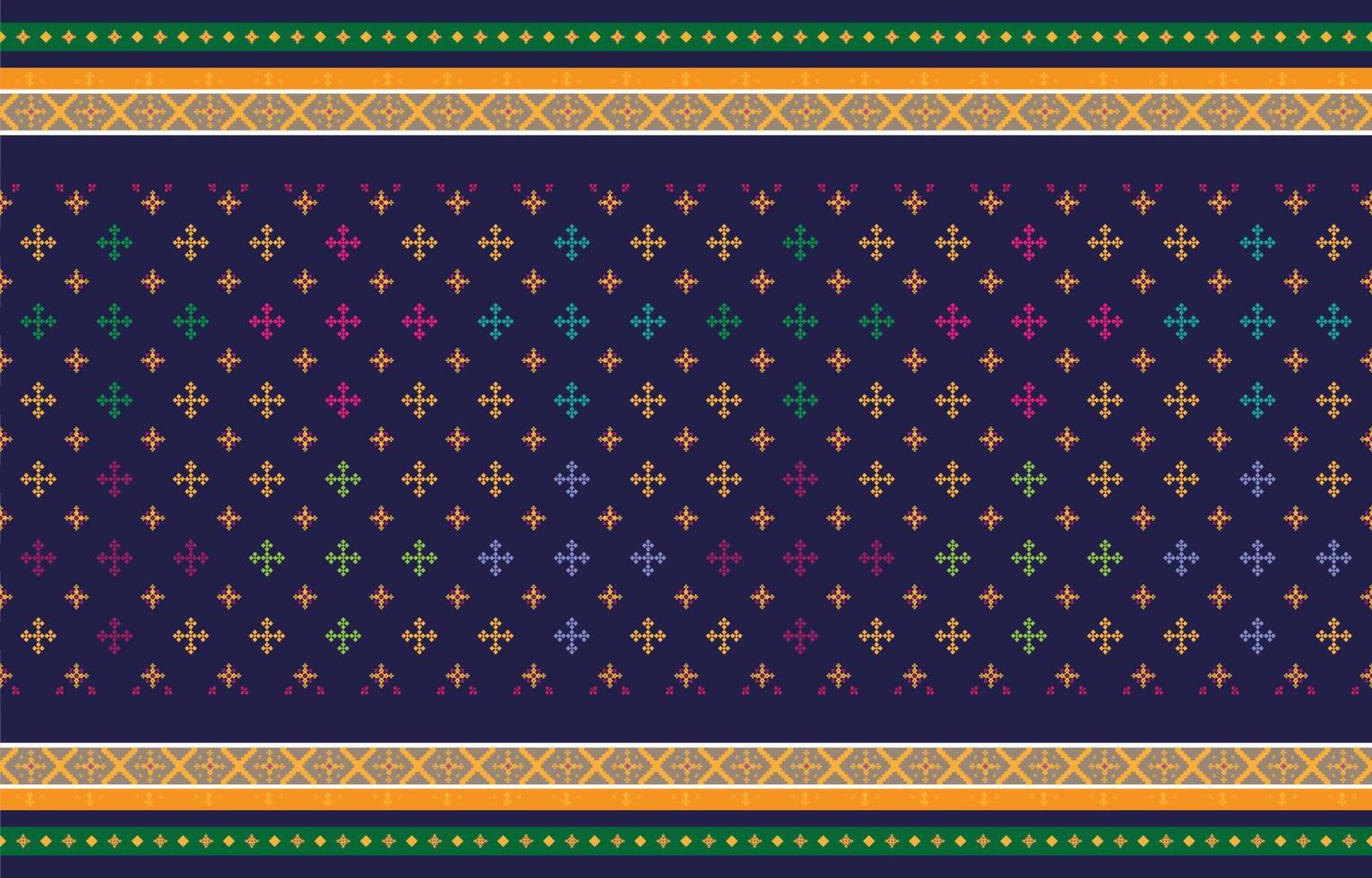 Abstract geometric and tribal patterns, usage design local fabric patterns, and Design inspired by indigenous tribes. geometric Vector illustration