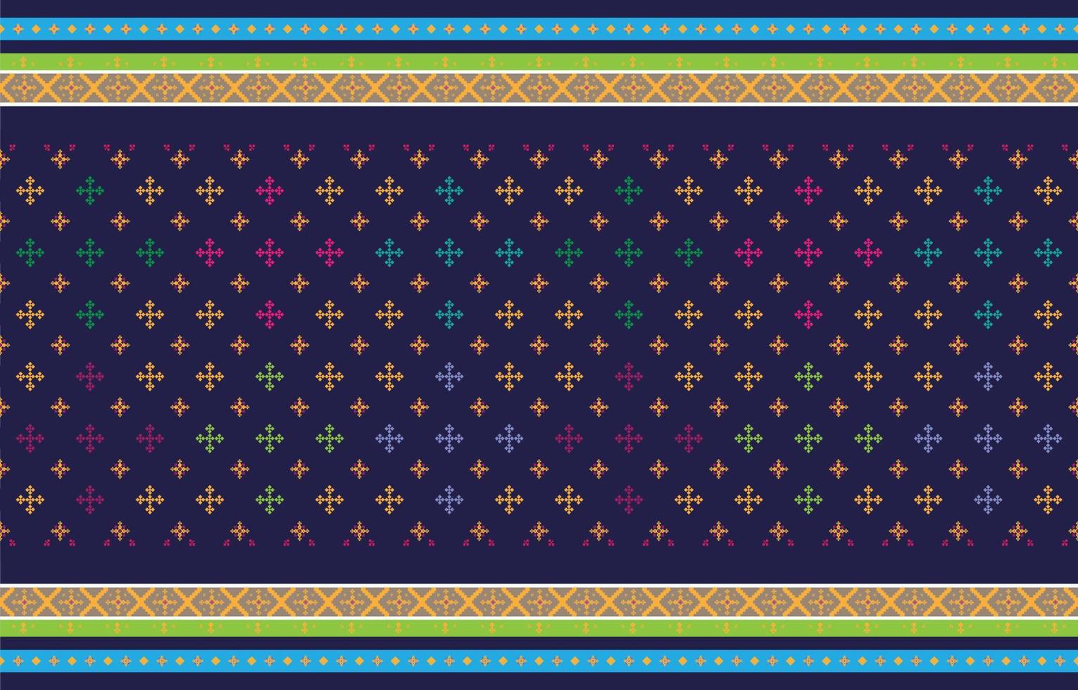 Abstract geometric and tribal patterns, usage design local fabric patterns, and Design inspired by indigenous tribes. geometric Vector illustration