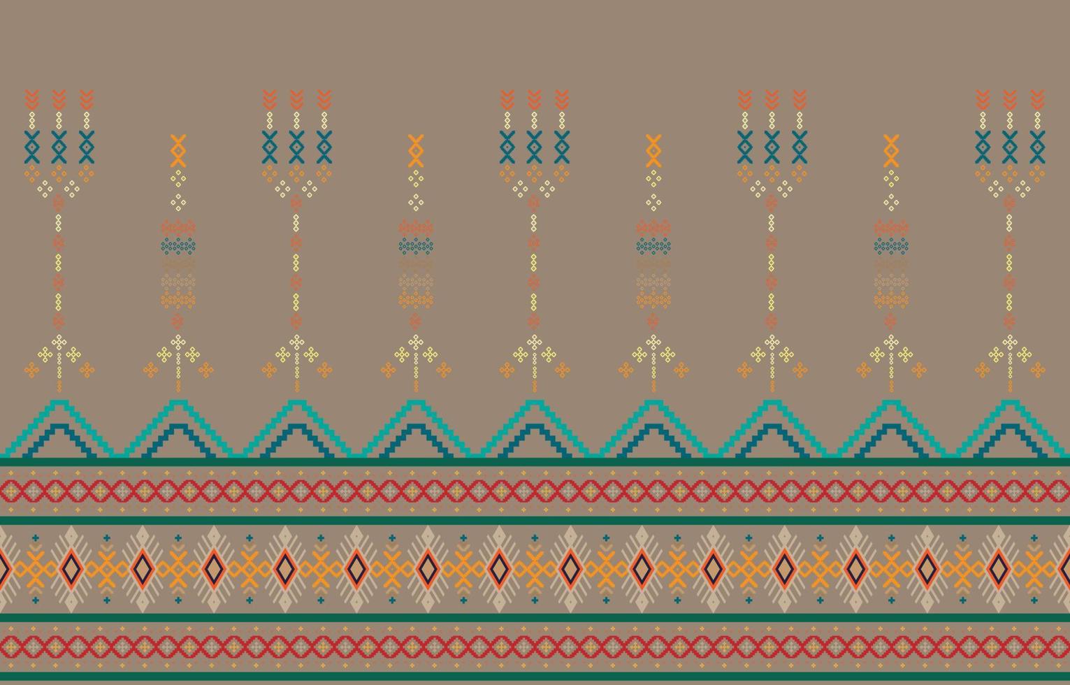 Geometric ethnic oriental pattern traditional Design for clothing, abstract geometric and tribal patterns, usage design local fabric patterns, and Design inspired by indigenous tribes vector