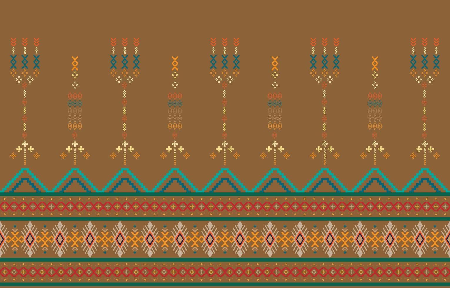 Geometric ethnic oriental pattern traditional Design for clothing, abstract geometric and tribal patterns, usage design local fabric patterns, and Design inspired by indigenous tribes vector