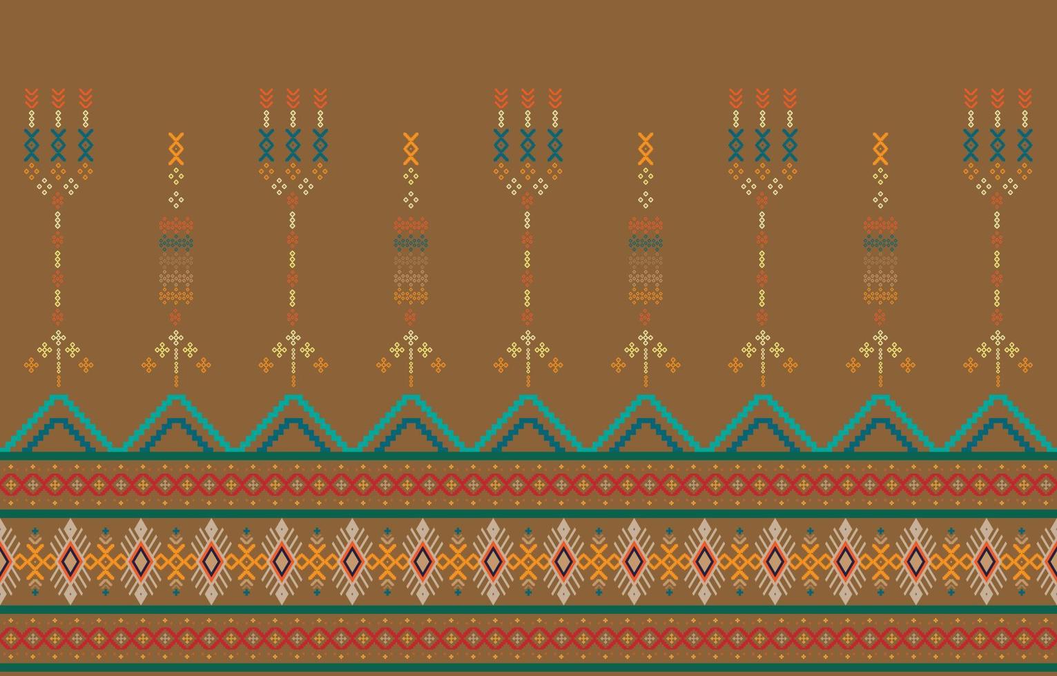 Geometric ethnic oriental pattern traditional Design for clothing, abstract geometric and tribal patterns, usage design local fabric patterns, and Design inspired by indigenous tribes vector