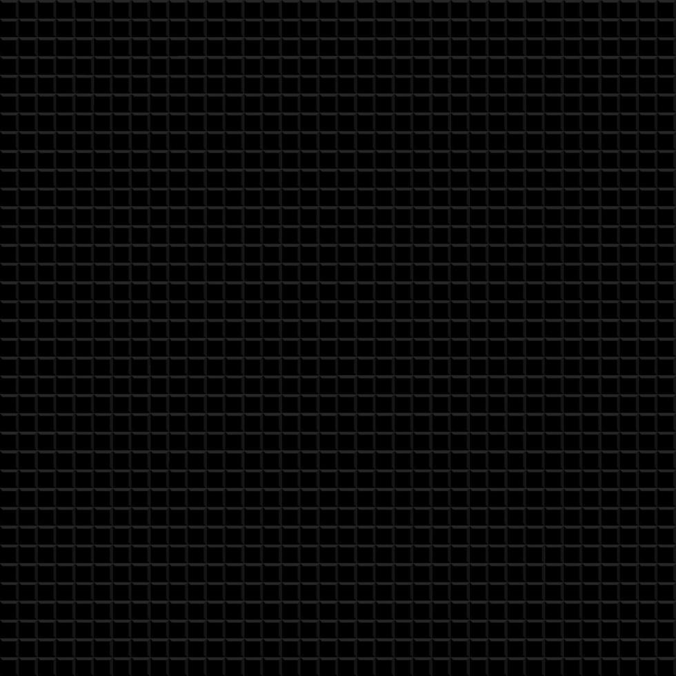 Black pixel background for Tetris game, mosaic blocks vintage videogame backdrop. Seamless pattern. vector