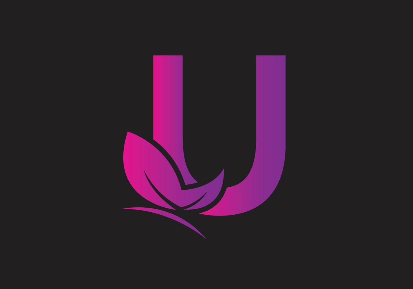 this is a letter text design for your business vector