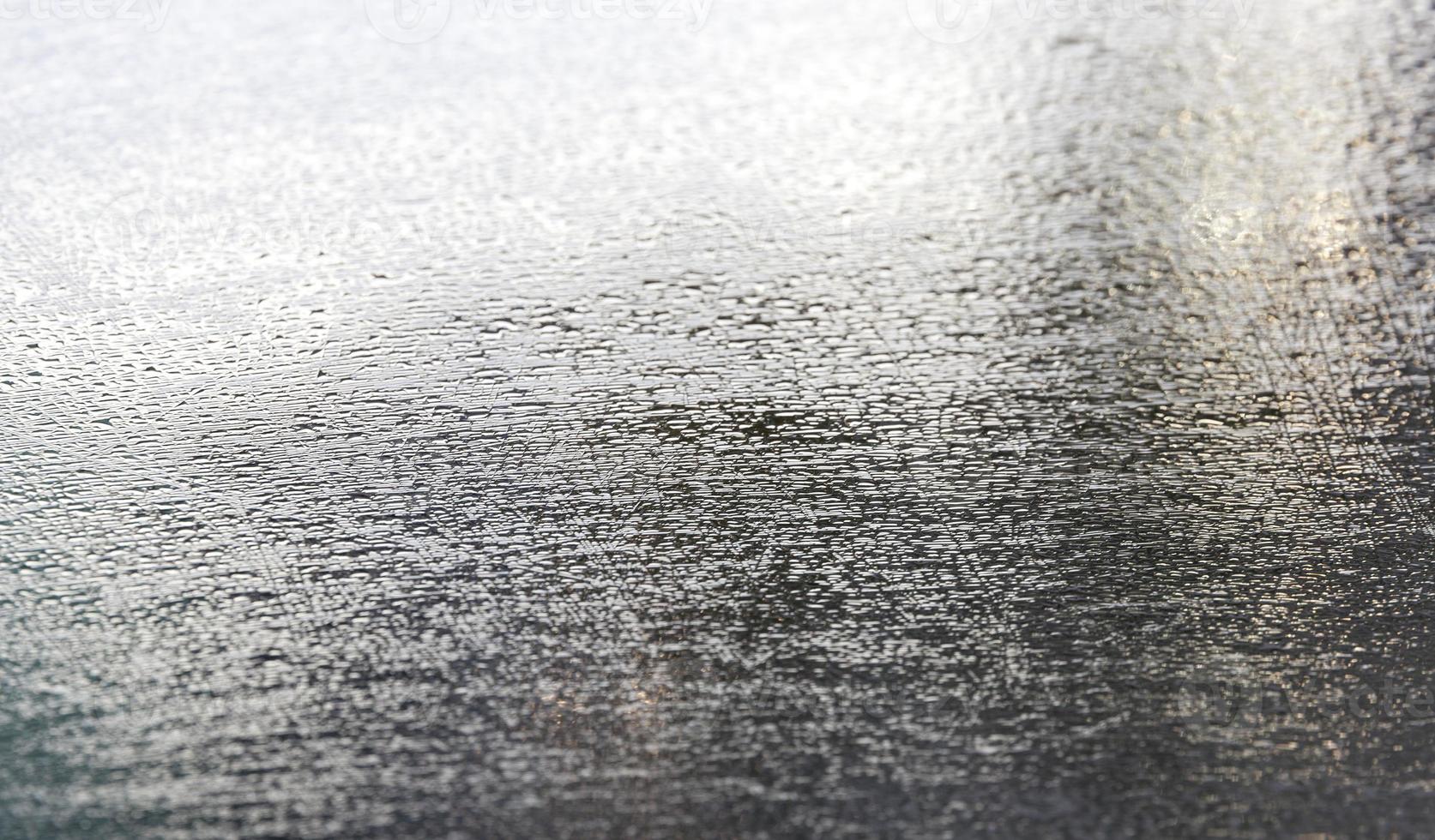 water drops on glass photo