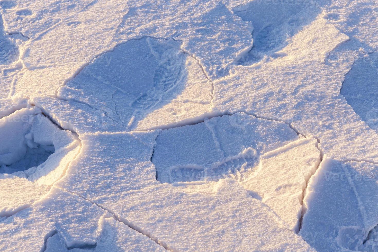 winter frosty day photo