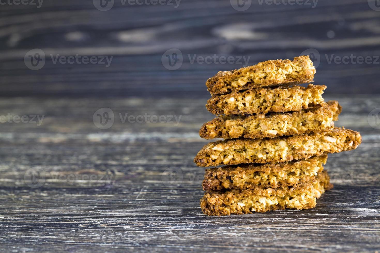 baked oatmeal cookies photo