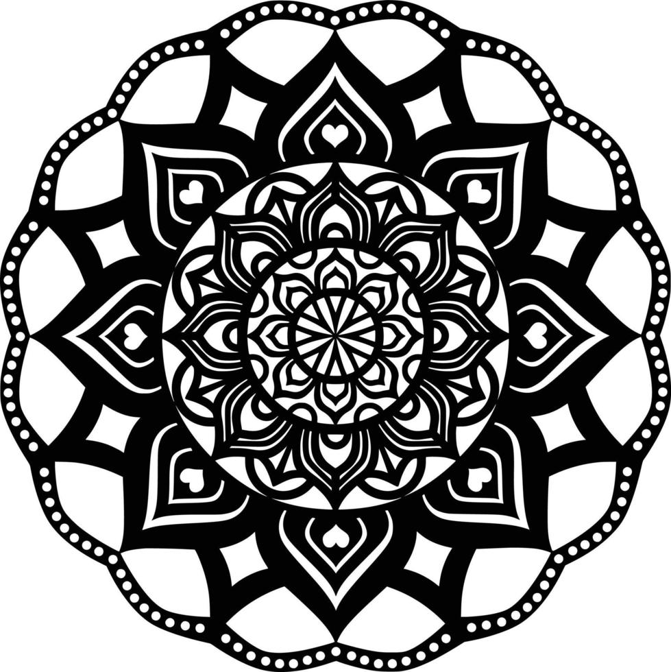 Mandala Pint Background vector