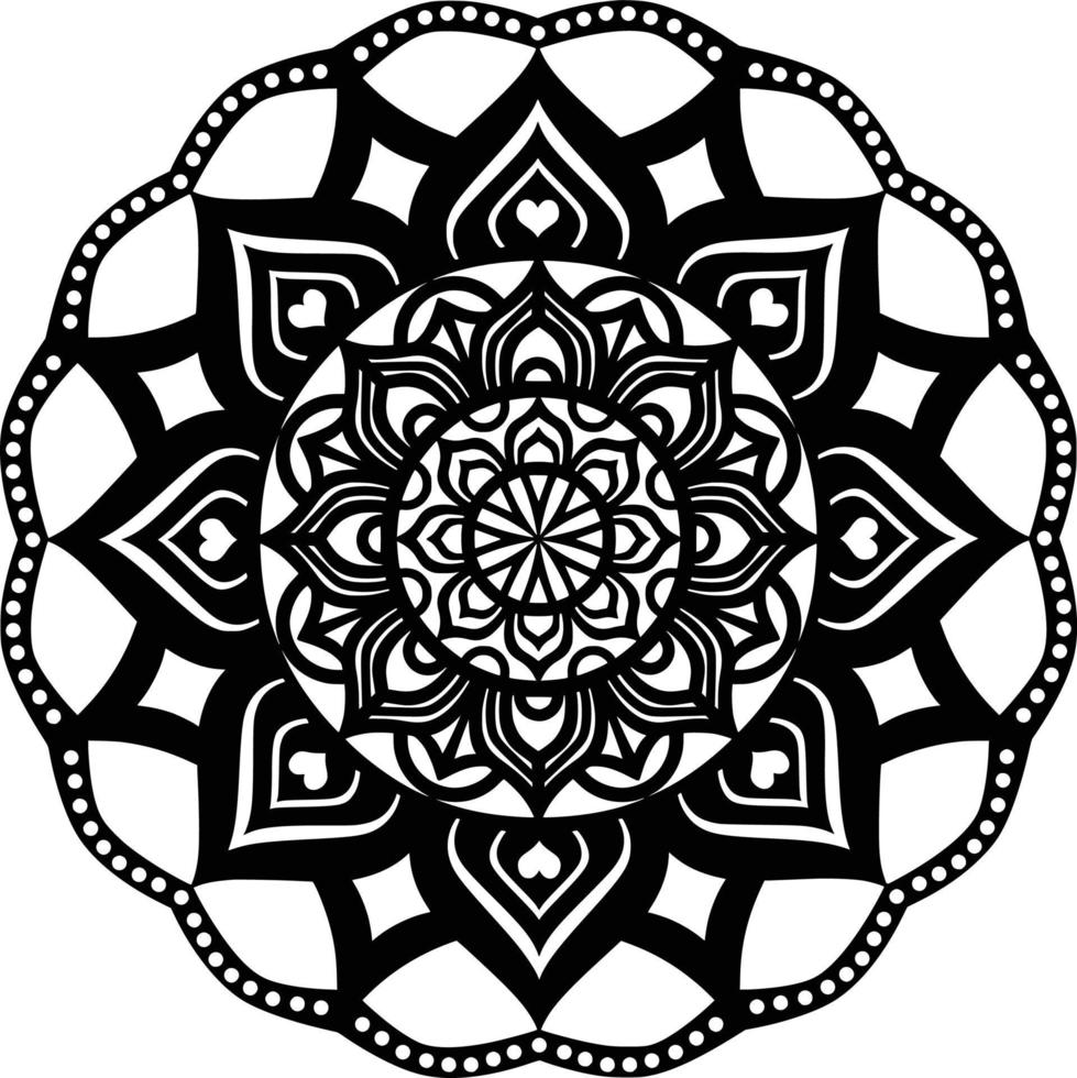 Mandala Pint Background vector