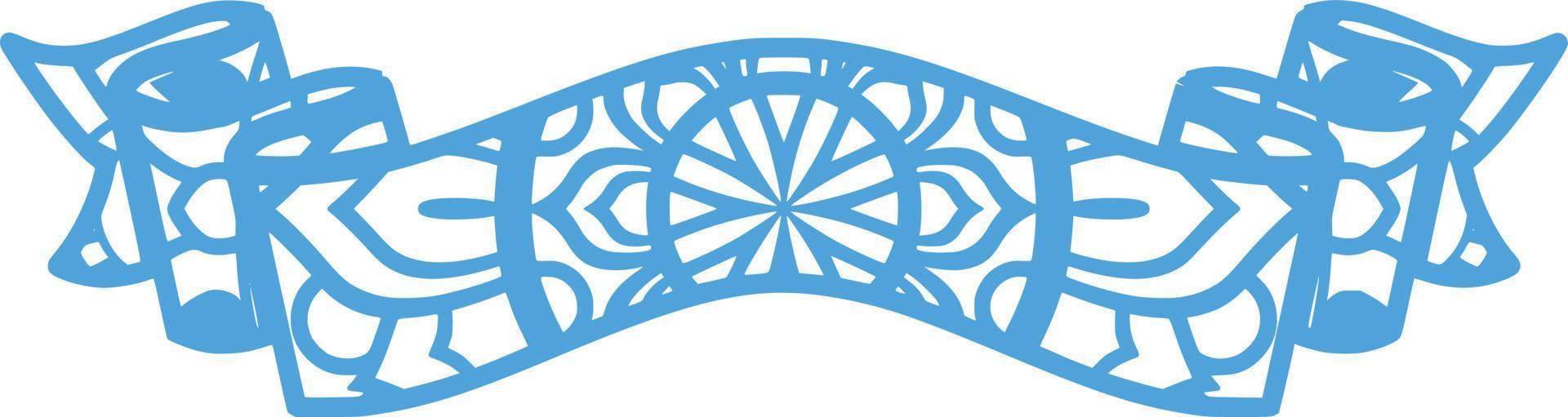 Mandala Print Background vector