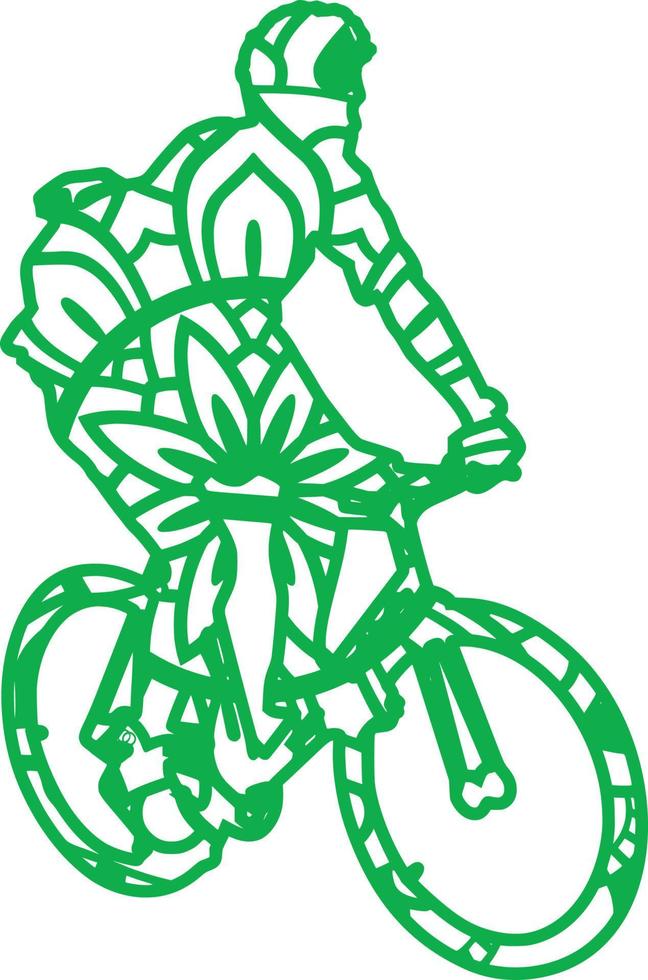 Sport Mandala Print vector