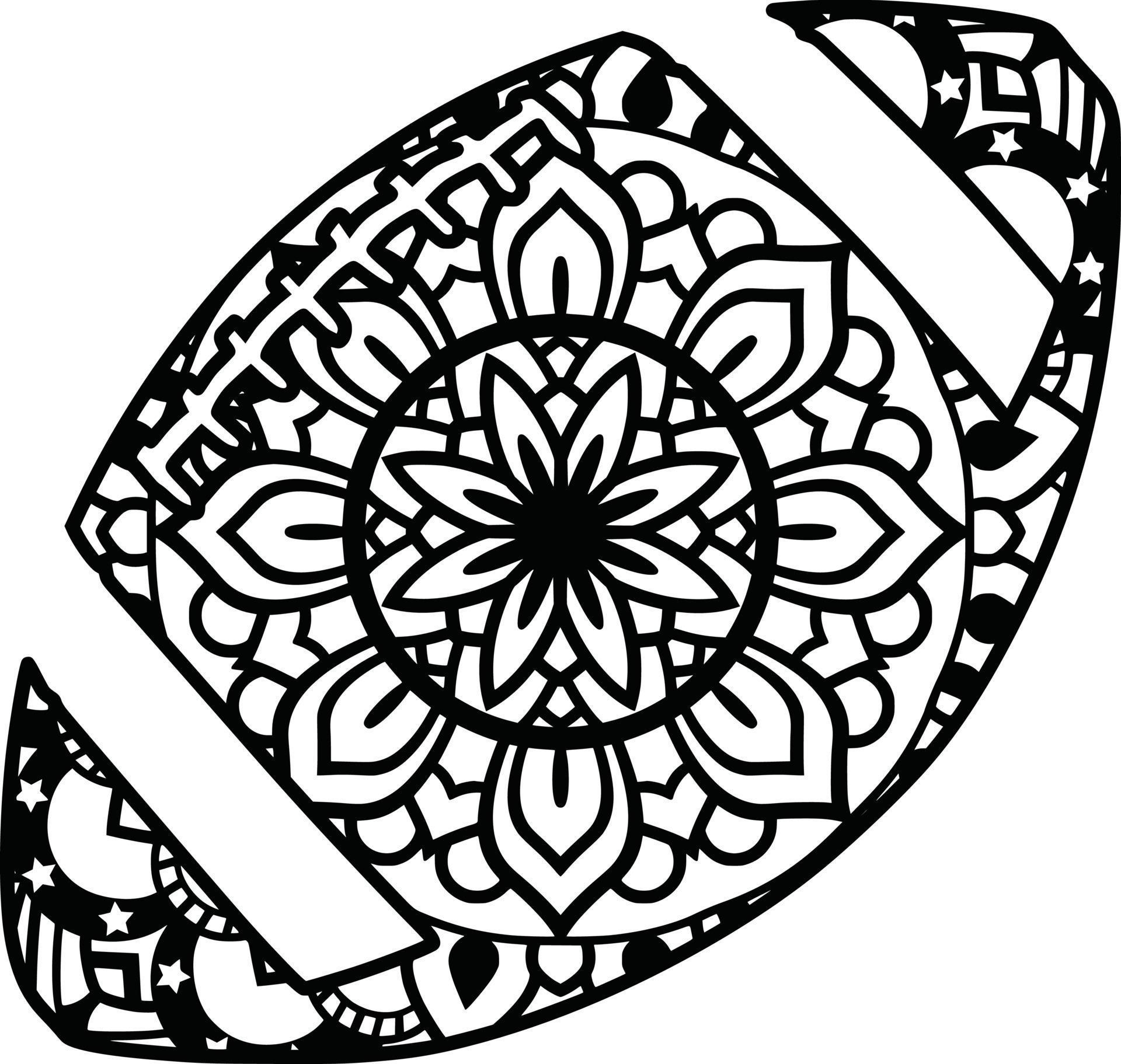 Sport Mandala Print 9658572 Vector Art at Vecteezy