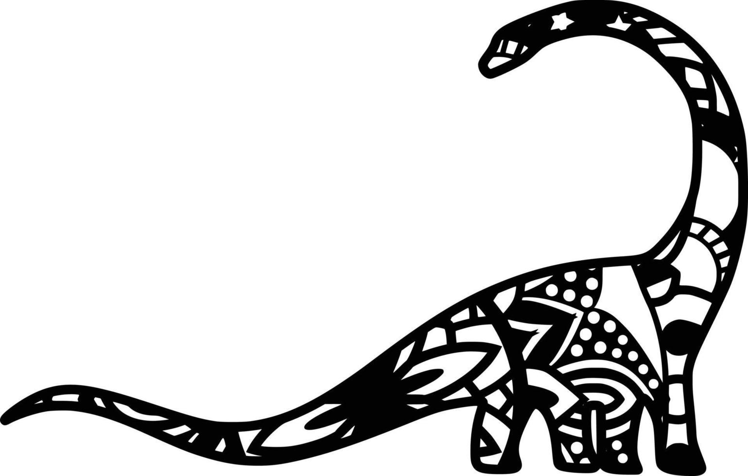 Animal Mandala Print vector
