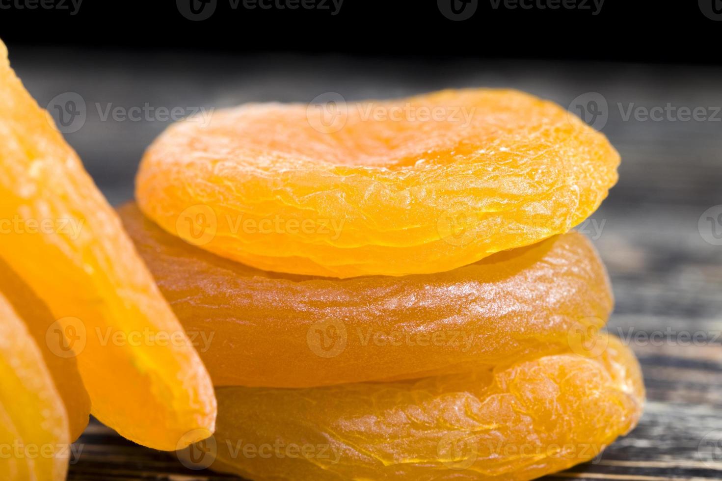 dehydrated dried apricots photo