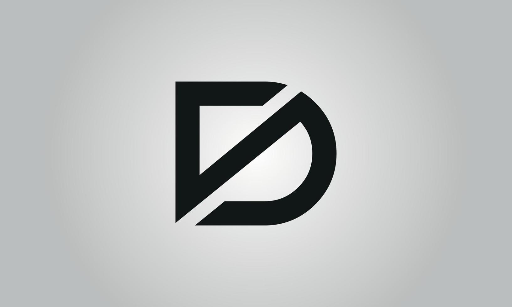 Letter D vector logo free template Free Vector