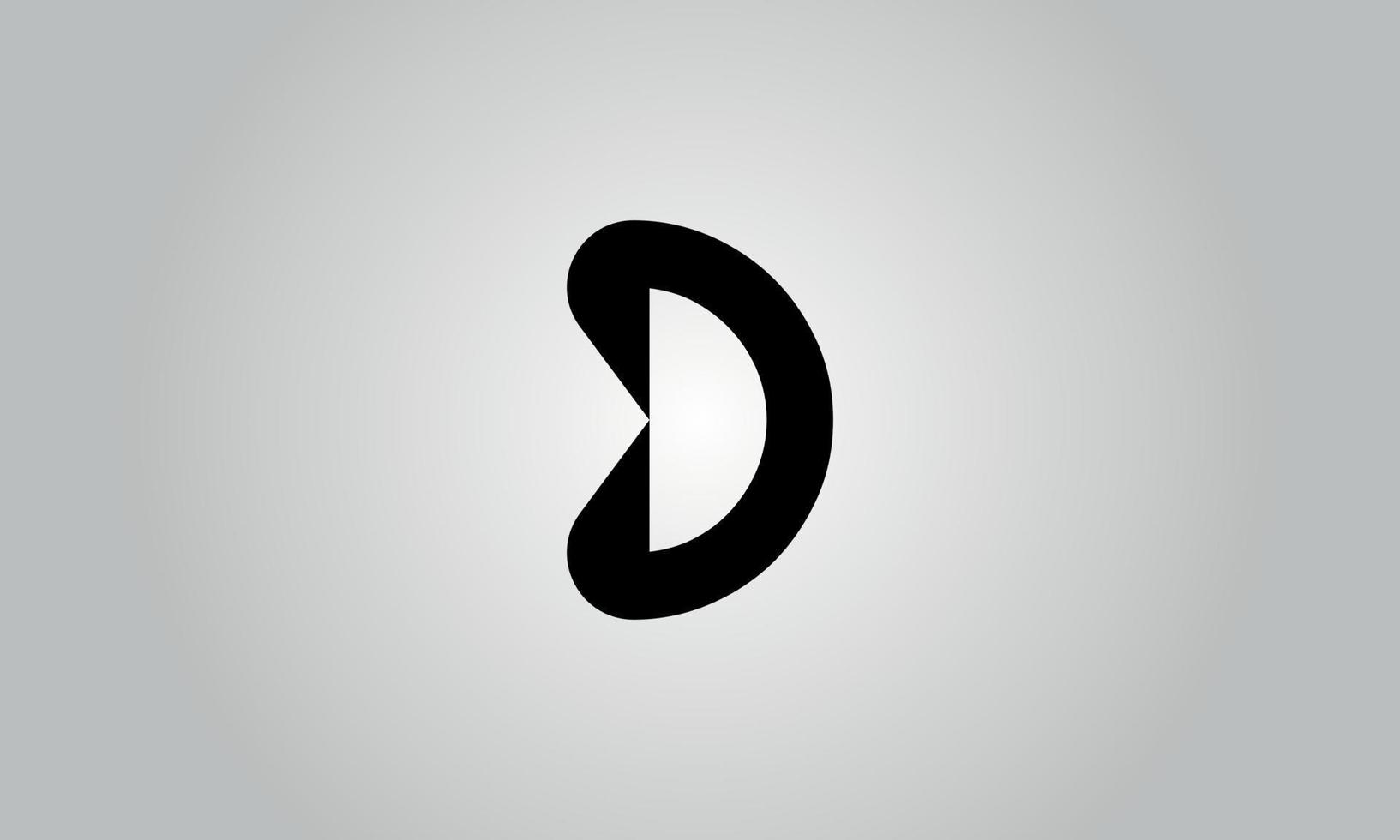 Letter D vector logo free template Free Vector